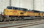 EMLX 8500, EMD SD90MAC-H, in storage on the KCS